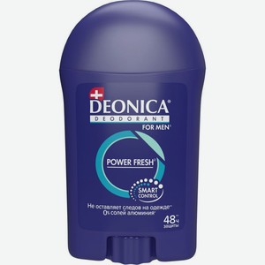 Дезодорант Deonica For Men Power Fresh стик, 40мл