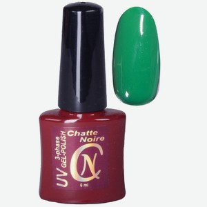 CHATTE NOIRE Гель-лак для ногтей Multy, тон 1041 зеленый, 6 цвет