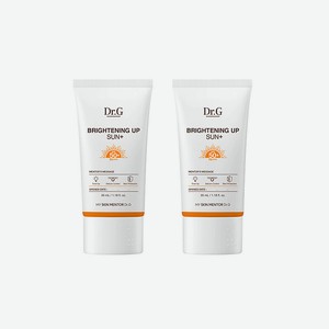 DR.G Набор осветляющих солнцезащитных кремов для лица Brightening Up Sun+ SPF50+ Pa+++, 35 мл х 2