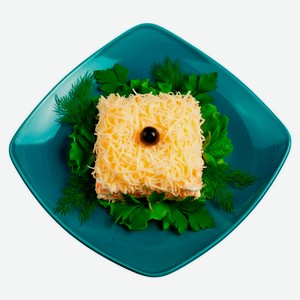 Салат АШАН Мимоза с горбушей, вес цена за 1 кг