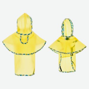 Дождевик для собак желтый