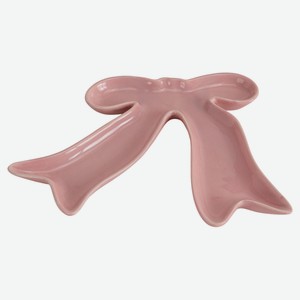 Статуэтка декоративная Actuel Блюдо бант, 24x18,6x2 см