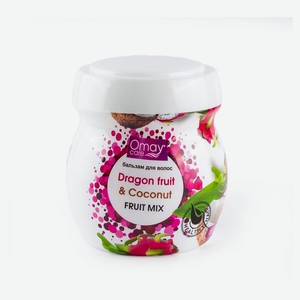 Бальзам для волос OMAY Драконий фрукт - Кокос, 600 мл