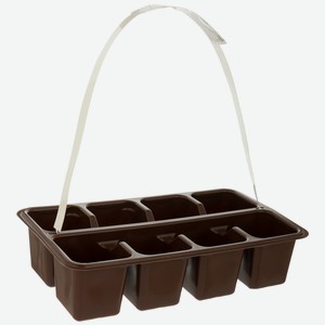 Мини-кассета 8 ячеек с ручкой