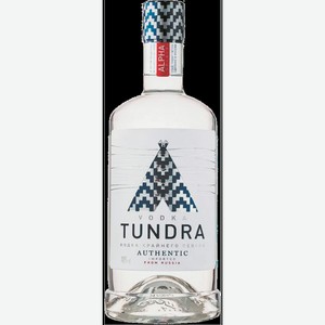 Водка Тундра Подлинная 0.25л 40%