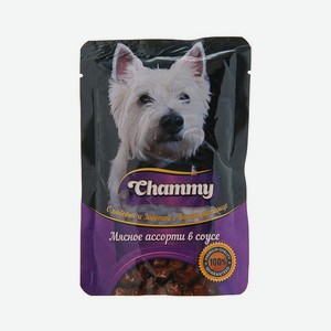 Корм Чамми Д/собак Мясное Ассорти В Соусе 85г М/у