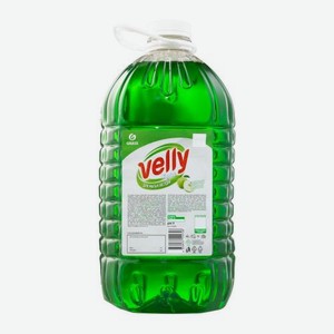 Средство для мытья посуды Grass Velly light Зеленое яблоко 5кг