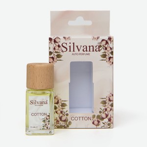 SILVANA Ароматизатор для авто  COTTON , 15мл