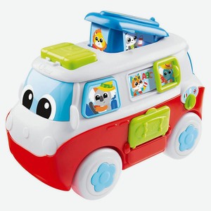 CHICCO Интерактивная игрушка My First Bilingual Caravan Interactive Toy, Мультиколор