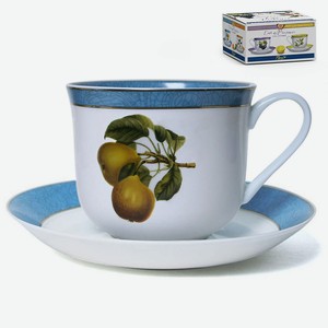 PRIORITY Чайная пара «Стейчкол» Дыхание Прованса «Груша» в подарочной коробке, 1 шт