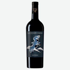 Вино Mounten Eagle Saperavi красное сухое Россия, 0,75 л