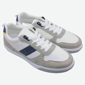 Полуботинки спортивные мужские LAADE бело-серые, р. 39-46