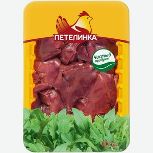 Печень цыпленка Петелинка охлажденная 500г, 500 г