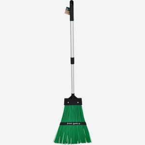 Метла GIARDINO CLUB садовая с телеск. ручкой,90х40см GV9-023, Китай