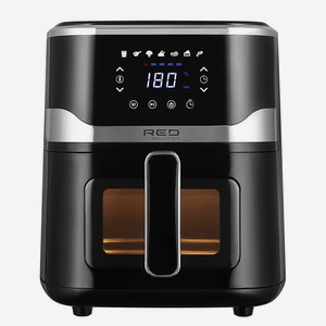 RED SOLUTION Аэрогриль W262, Цвет: черный