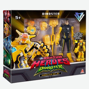 Диностер. Большая фигурка героя в дино-костюме 20 см в асс-т