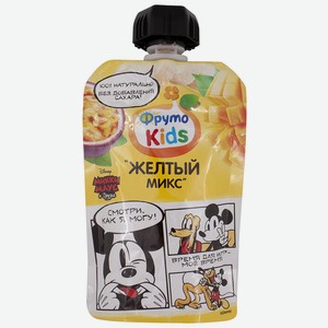 Фруктовое пюре ФрутоKids яблокобананабрикосмангомаракуйя