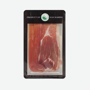 Окорок с/в Прошутто Крудо, т.м. San Marino Salumi, нарезка,