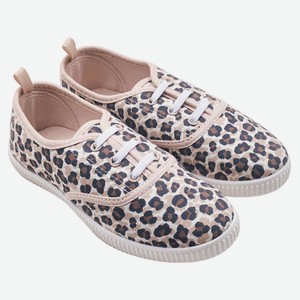 Кеды для девочки InExtenso леопардовые, р 25-35