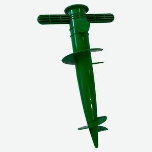 Поставка для садового зонта зеленая, 17х31 см