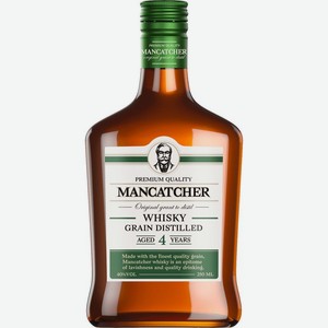 Виски Mancatcher зерновой 40% 0.25л, 250 мл