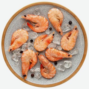 Креветки королевские 50/70 замороженные неразделанные, 1 кг