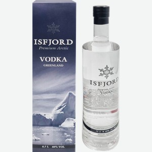 Водка ISFJORD Премиум Арктик 40%, п/у/без п/у, 0.7л