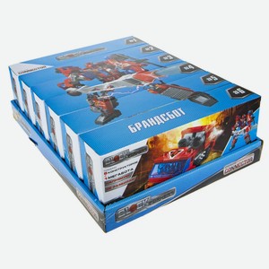 Конструктор-трансформер 1Toy Blockformers Connector Брандсбот