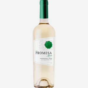 Вино белое Promesa Sauvignon Blanc-Viognier Reserva сухое 13,5%, 2017, 0,75 л
