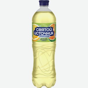 Лимонад СВЯТОЙ ИСТОЧНИК Зеленый мандарин-лимон, газированный, 1л