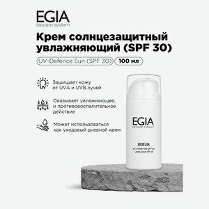 EGIA Крем солнцезащитный увлажняющий SPF 30, 100 мл