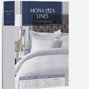 КПБ MONA LIZA LINENS, н(2)50х70, страйп-сатин, 100% хлопок,