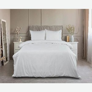 КПБ MONA LIZA, с мерсеризацией, антиусадочная отделка, белый