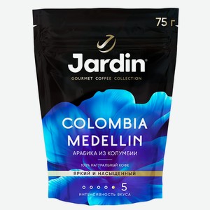Кофе растворимый Jardin Colombia Medellin сублимированный 75