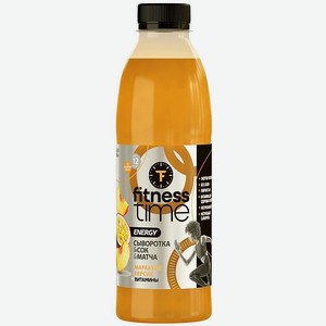 Напиток сывороточный Fitness Time Персик-Маракуйя 700мл