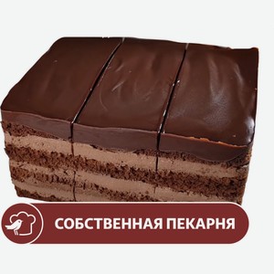 Торт АШАН шоколадный, вес цена за 1 кг