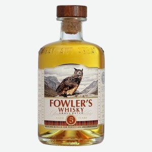 Виски  ФОУЛЕРС  зерновой 40% 0,5л