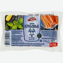 Крабовые Палочки Тунцов, 200 Г