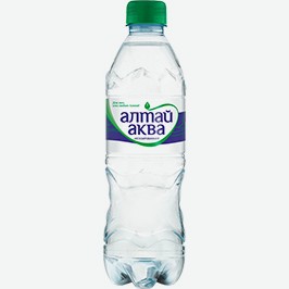 Вода Алтай Аква, Бочкари, Негазированная, 0,5 Л