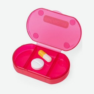 Таблетница Пилюля Мини красная