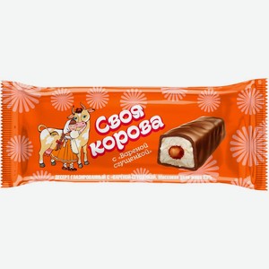 Десерт глазированный СВОЯ КОРОВА с вареной сгущенкой 23% флоуп. с змж, Россия, 40 г