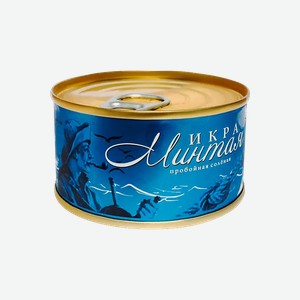 Икра минтая Авача пробойная соленая