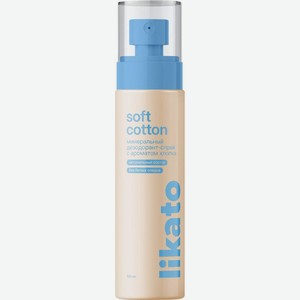 Дезодорант-спрей Likato Professional Soft Cotton минеральный для тела, 100мл