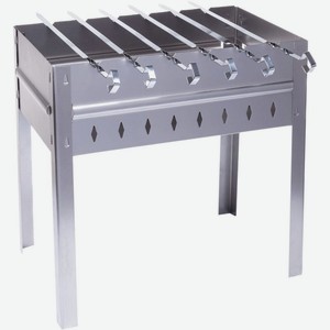 Мангал Forester Mobile с разборным дном и ребрами жесткости с 6 шампурами в кейсе