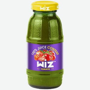 Сок Wiz Tomato томатный восстановленный с солью и мякотью, 200мл