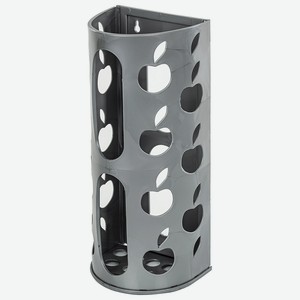 LAIMA Держатель контейнер корзина APPLE для пакетов, 37,5х16х13 см