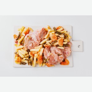 Филе окорочка цыпленка-бройлера с овощами 700 г