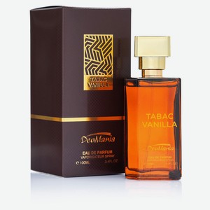 Парфюмированная вода для женщин и мужчин DeoMania tabac vanila ОАЭ, 100 мл