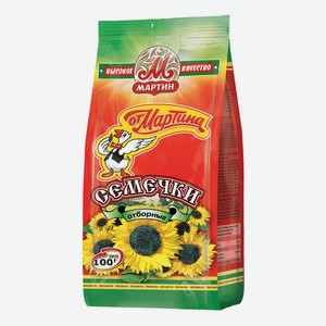 Семечки подсолнечные от Мартина Отборные жареные 100 г