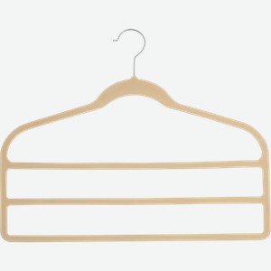 Вешалка HOMECLUB Velvet 45x35см тройная, флок Арт. 329595